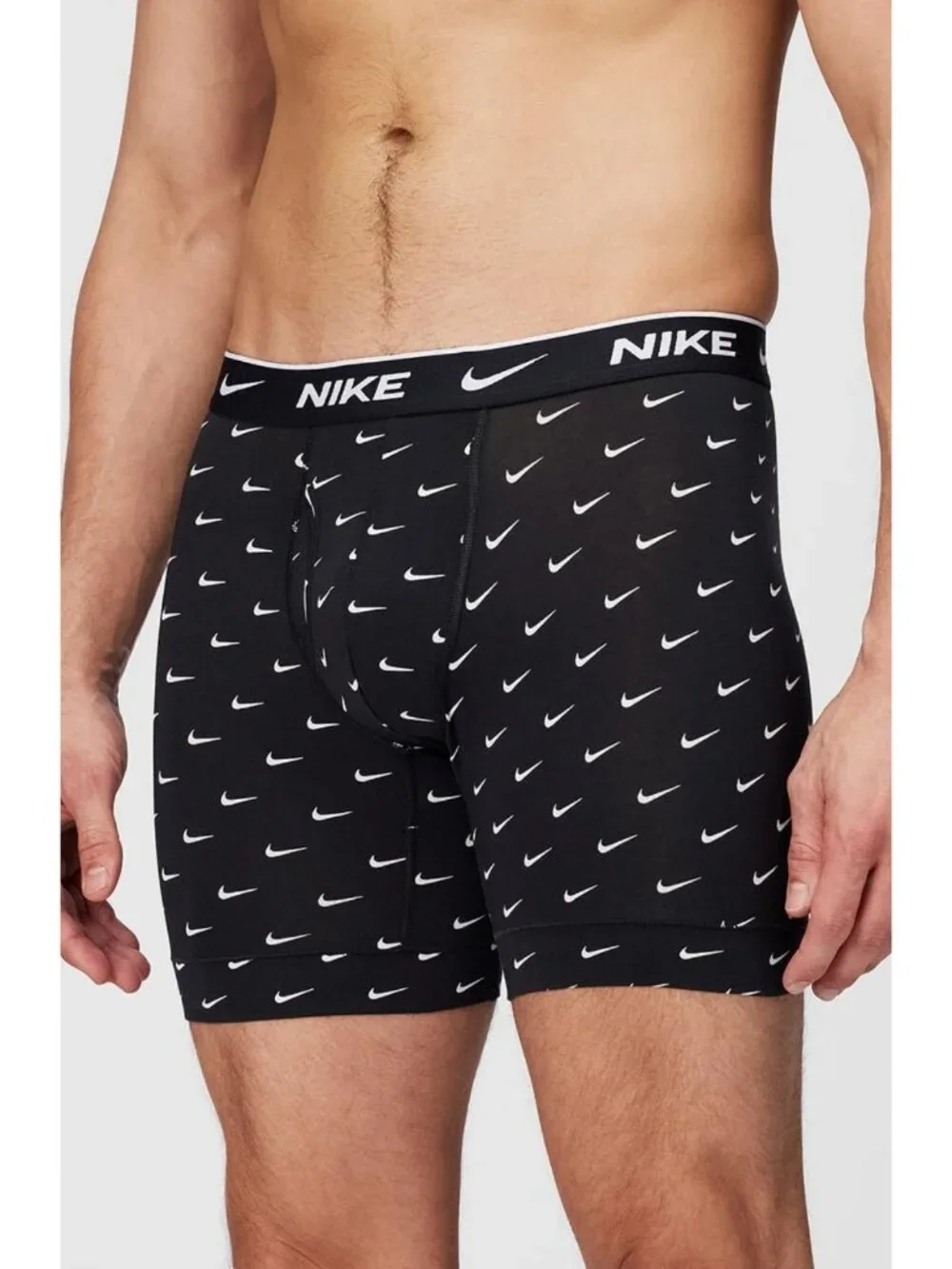Comfortable Cotton Stretch Boxer Briefs for Men - 3-Pack, Fly Design, Soft Fit